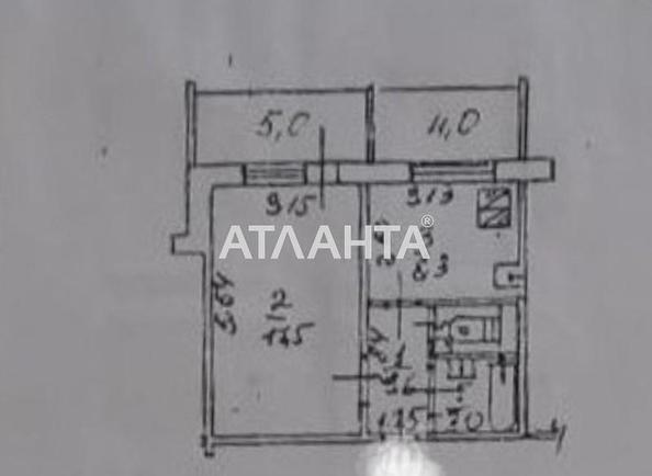 1-комнатная квартира по адресу ул. Заболотного (площадь 38,2 м²) - Atlanta.ua - фото 22