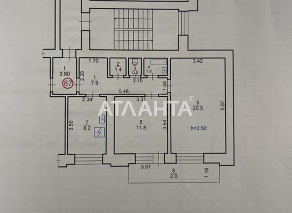 2-кімнатна квартира за адресою вул. Морозна (площа 54,4 м²) - Atlanta.ua - фото 11