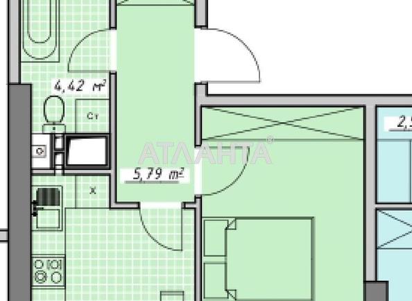 1-кімнатна квартира за адресою Курортний пров. (площа 37,3 м²) - Atlanta.ua - фото 2