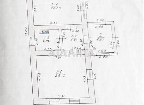 Будинок (площа 64,7 м²) - Atlanta.ua - фото 22