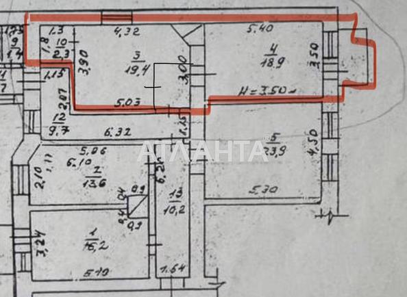 1-кімнатна квартира за адресою вул. Шмідта лейт. (площа 43 м²) - Atlanta.ua - фото 13
