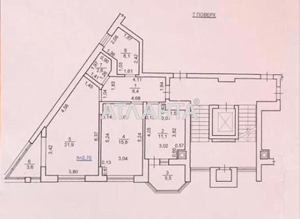 2-комнатная квартира по адресу ул. Карла Микльоша (площадь 75 м²) - Atlanta.ua - фото 11