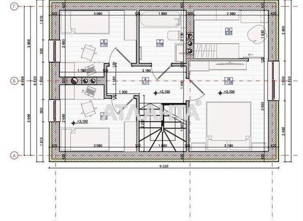 Дом по адресу ул. Независимости Украины (площадь 83,4 м²) - Atlanta.ua - фото 7