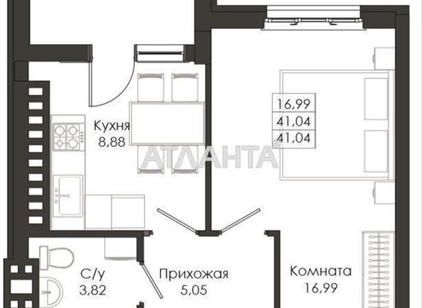 1-комнатная квартира по адресу ул. Николаевская (площадь 40 м²) - Atlanta.ua - фото 11