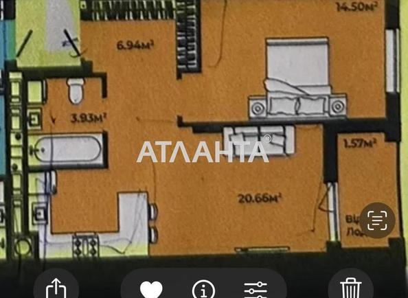 1-комнатная квартира по адресу ул. Героев Майдана (площадь 48,2 м²) - Atlanta.ua - фото 9
