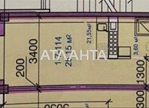 1-кімнатна квартира за адресою вул. Чорноморського Козацтва (площа 26,5 м²) - Atlanta.ua - фото 5