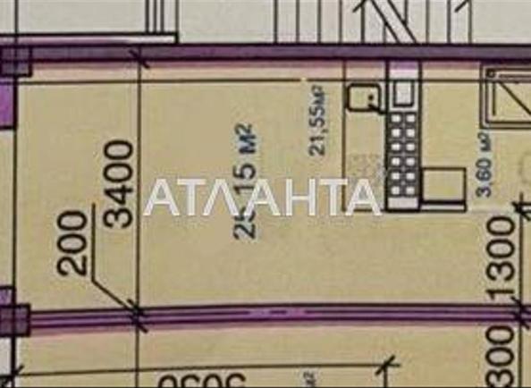 1-кімнатна квартира за адресою вул. Чорноморського Козацтва (площа 25,2 м²) - Atlanta.ua - фото 5