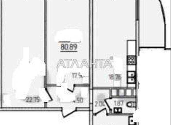 2-комнатная квартира по адресу ул. Краснова (площадь 80,9 м²) - фото 3 2-комнатная квартира по адресу ул. Краснова (площадь 80,9 м²) - Atlanta.ua - фото 3