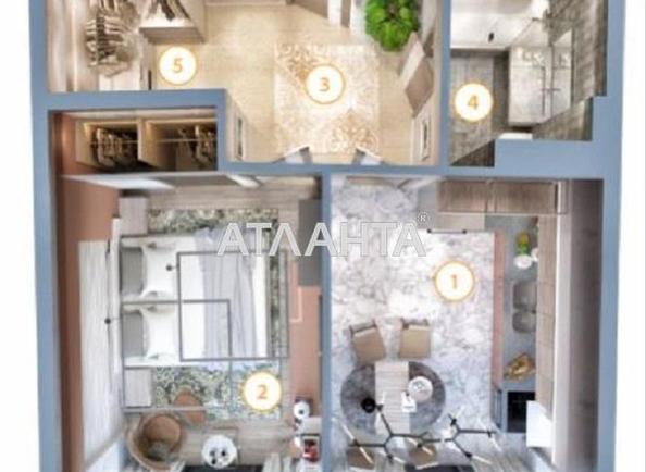 1-комнатная квартира по адресу ул. Гоголя (площадь 43,4 м²) - фото 3 1-комнатная квартира по адресу ул. Гоголя (площадь 43,4 м²) - Atlanta.ua - фото 3