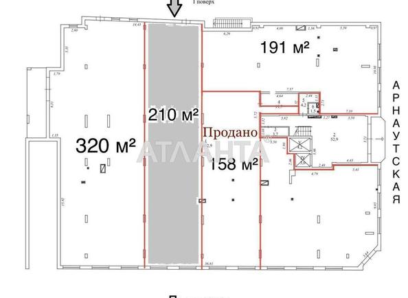Commercial real estate at st. Bolshaya arnautskaya Chkalova (area 210 m²) - Atlanta.ua - photo 3