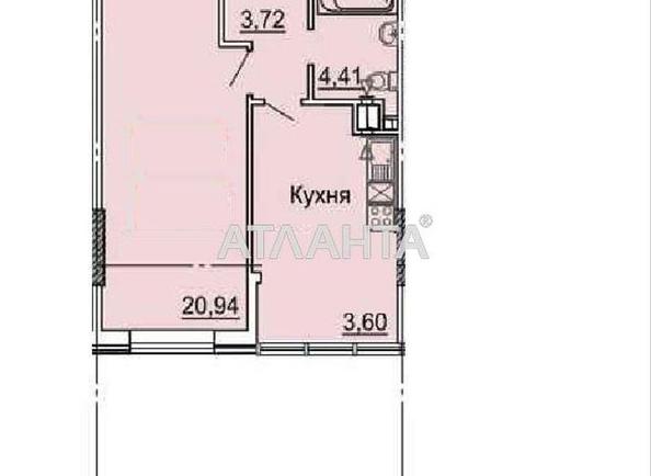 1-room apartment apartment by the address st. Fontanskaya dor Perekopskoy Divizii (area 43 m²) - photo 17 1-room apartment apartment by the address st. Fontanskaya dor Perekopskoy Divizii (area 43 m²) - Atlanta.ua - photo 17