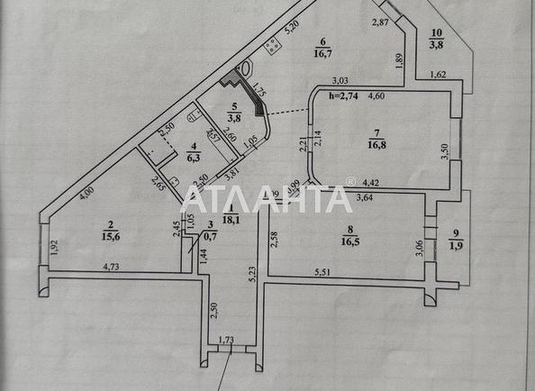 3-rooms apartment apartment by the address st. Chekhova (area 100 m²) - Atlanta.ua - photo 15