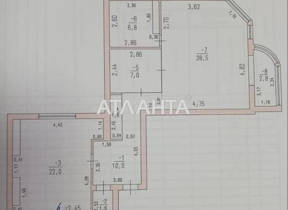 2-комнатная квартира по адресу ул. Вильямса ак. (площадь 82 м²) - Atlanta.ua - фото 18