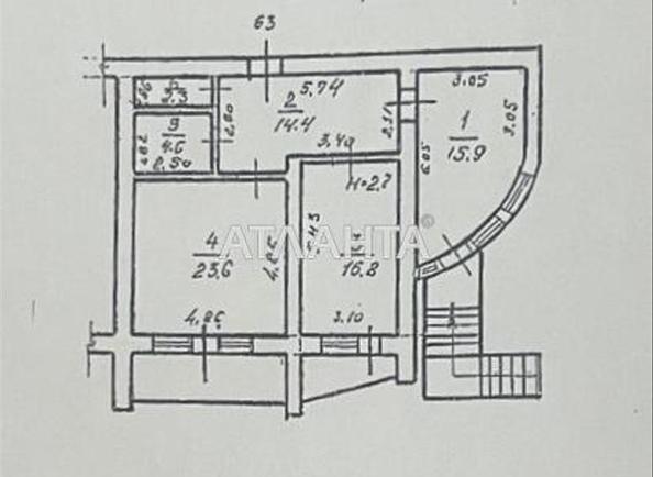 Комерційна нерухомість за адресою вул. Скісна (площа 82,4 м²) - Atlanta.ua
