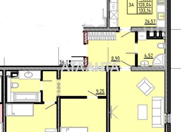 3-комнатная квартира по адресу ул. Франко Ивана (площадь 133,1 м²) - Atlanta.ua - фото 8