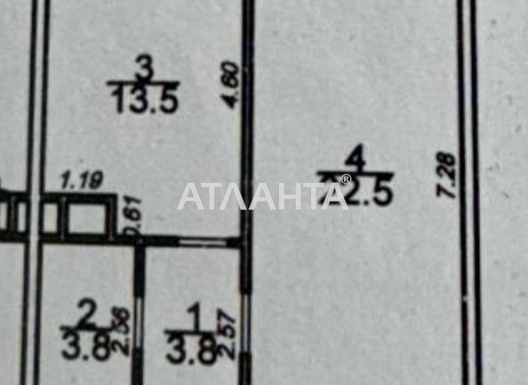 1-room apartment apartment by the address st. Zhemchuzhnaya (area 44 m²) - Atlanta.ua - photo 12