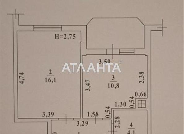 2-комнатная квартира по адресу ул. Радужный м-н (площадь 47 м²) - Atlanta.ua - фото 5