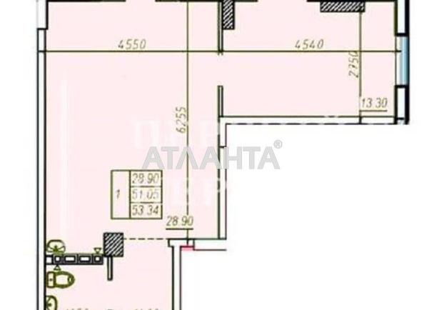1-room apartment apartment by the address st. Shevchenko pr (area 53 m²) - Atlanta.ua - photo 9
