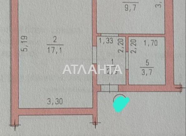 1-кімнатна квартира за адресою вул. Трамвайна (площа 37 м²) - Atlanta.ua - фото 12