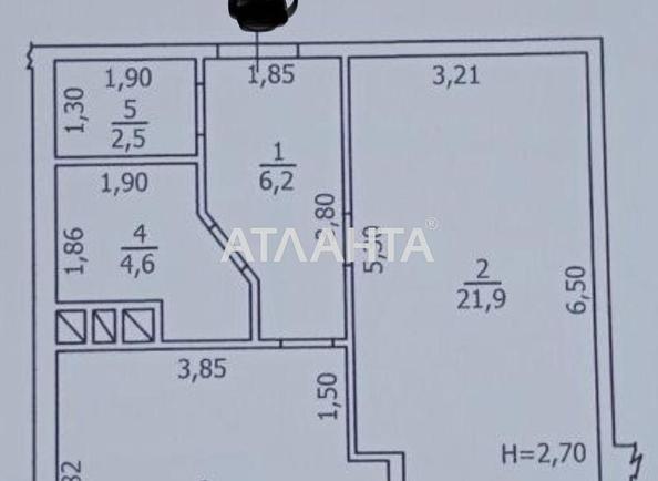 1-комнатная квартира по адресу ул. Жаботинского (площадь 51 м²) - Atlanta.ua - фото 15