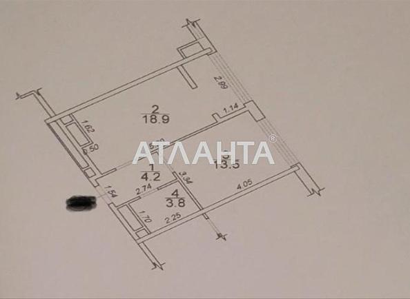 1-комнатная квартира по адресу ул. Каманина (площадь 40,4 м²) - Atlanta.ua - фото 9