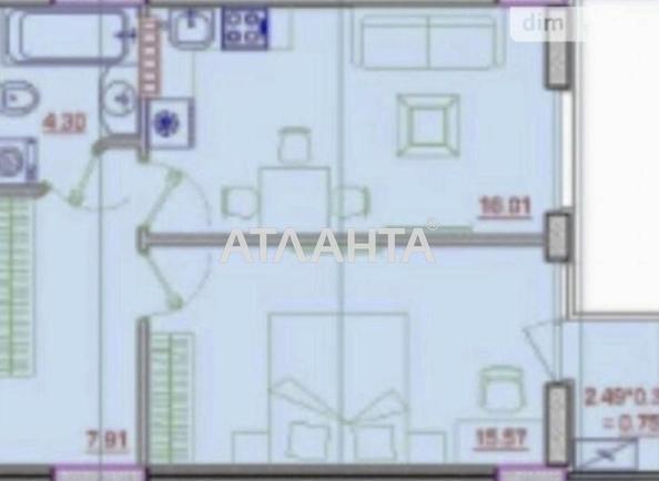 1-кімнатна квартира за адресою вул. Педагогічна (площа 45,7 м²) - Atlanta.ua - фото 13