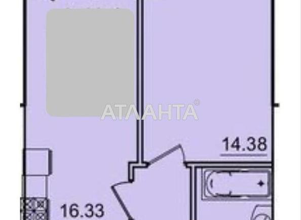 1-room apartment apartment by the address st. Genuezskaya (area 43,5 m²) - Atlanta.ua - photo 19