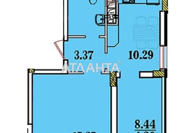 1-кімнатна квартира за адресою вул. Будівельна (площа 38 м²) - Atlanta.ua - фото 9