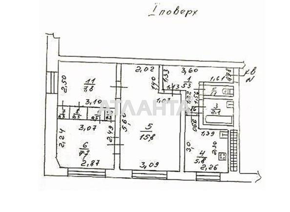 3-комнатная квартира по адресу ул. Радостная (площадь 47,2 м²) - фото 2 3-комнатная квартира по адресу ул. Радостная (площадь 47,2 м²) - Atlanta.ua - фото 2