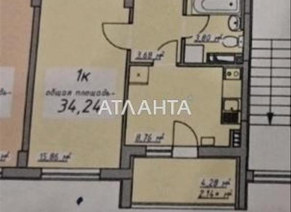 1-комнатная квартира по адресу ул. Массив 10 (площадь 34,2 м²) - Atlanta.ua - фото 7