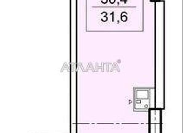 1-кімнатна квартира за адресою Тополиний пров. (площа 30 м²) - фото 17 1-кімнатна квартира за адресою Тополиний пров. (площа 30 м²) - Atlanta.ua - фото 17