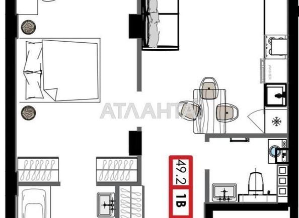 1-кімнатна квартира за адресою вул. Марсельська (площа 49,2 м²) - Atlanta.ua - фото 6