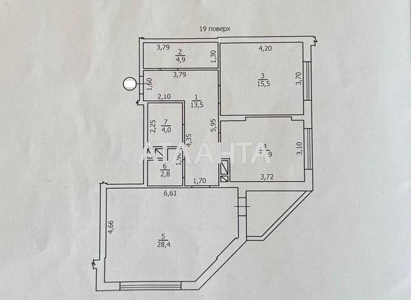 2-rooms apartment apartment by the address st. Frantsuzskiy bul Proletarskiy bul (area 83,3 m²) - photo 2 2-rooms apartment apartment by the address st. Frantsuzskiy bul Proletarskiy bul (area 83,3 m²) - Atlanta.ua - photo 2