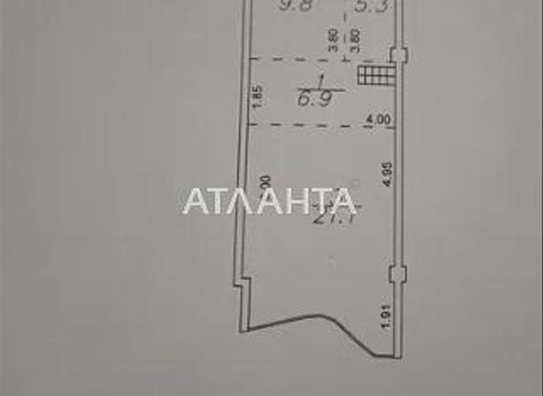 1-room apartment apartment by the address st. Arkadiyskoe plato Gagarinskoe plato (area 43,1 m²) - Atlanta.ua - photo 10