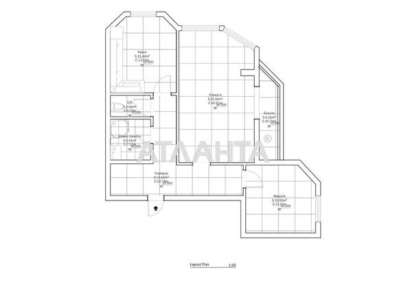 2-rooms apartment apartment by the address st. Malinovskogo marsh (area 85,4 m²) - Atlanta.ua - фото 26