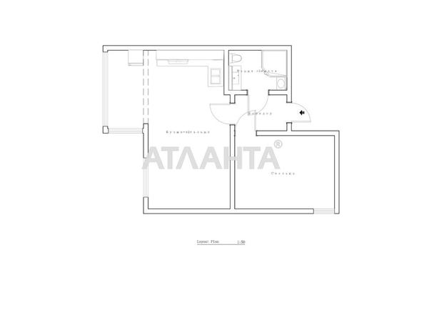 1-комнатная квартира по адресу Люстдорфская дор. (площадь 40 м²) - фото 22 1-комнатная квартира по адресу Люстдорфская дор. (площадь 40 м²) - Atlanta.ua - фото 22
