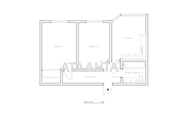 2-rooms apartment apartment by the address st. Vilyamsa ak (area 54 m²) - Atlanta.ua - photo 15