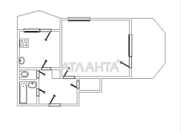 1-комнатная квартира по адресу Днепропетр. Дор. (площадь 43 м²) - фото 7 1-комнатная квартира по адресу Днепропетр. Дор. (площадь 43 м²) - Atlanta.ua - фото 7
