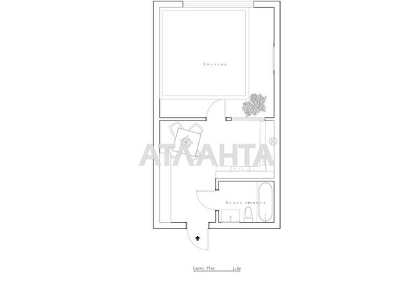 1-room apartment apartment by the address st. Dostoinstva (area 31,2 m²) - Atlanta.ua - photo 23