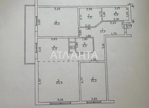 3-rooms apartment apartment by the address st. Genuezskaya (area 109 m²) - photo 15 3-rooms apartment apartment by the address st. Genuezskaya (area 109 m²) - Atlanta.ua - photo 15