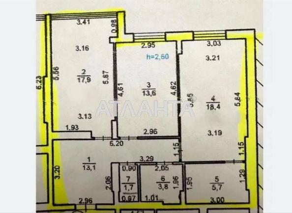 2-комнатная квартира по адресу ул. Роксоляни (площадь 72,3 м²) - Atlanta.ua - фото 22