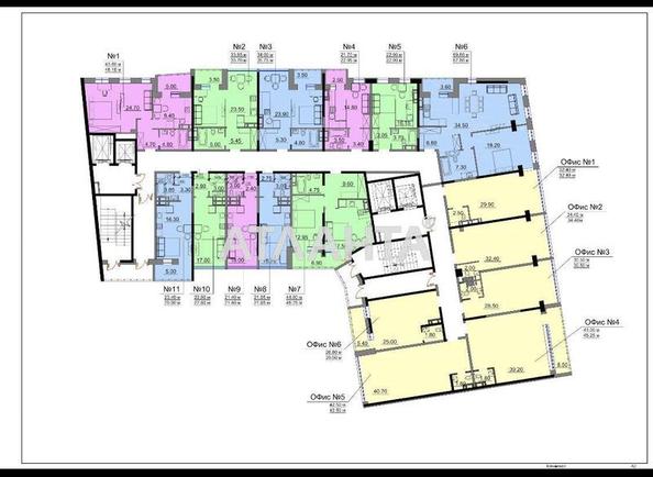 Багатокімнатна квартира за адресою вул. Коблевська (площа 85 м²) - Atlanta.ua - фото 16