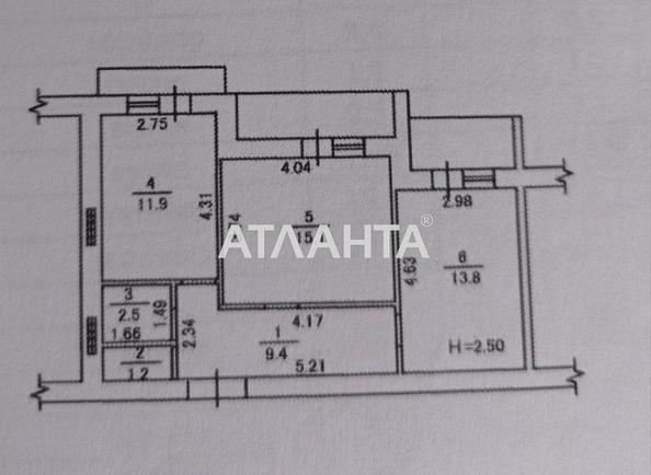 2-rooms apartment apartment by the address st. Bocharova gen (area 60 m²) - Atlanta.ua - photo 8