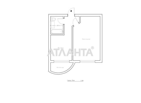 1-комнатная квартира по адресу ул. Львовская (площадь 32,6 м²) - Atlanta.ua - фото 9