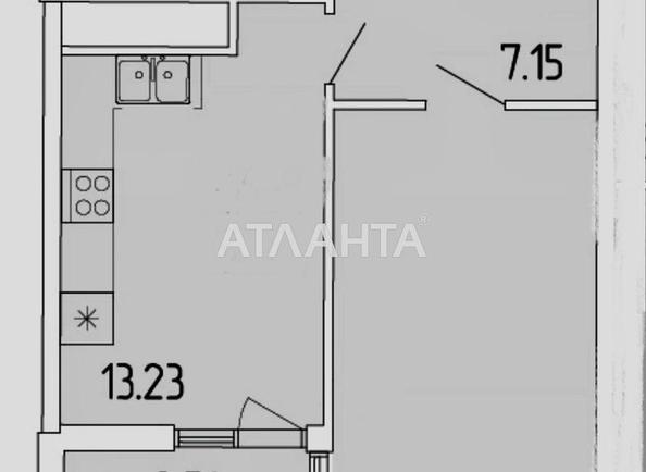 1-room apartment apartment by the address st. Krasnova (area 42 m²) - photo 5 1-room apartment apartment by the address st. Krasnova (area 42 m²) - Atlanta.ua - photo 5