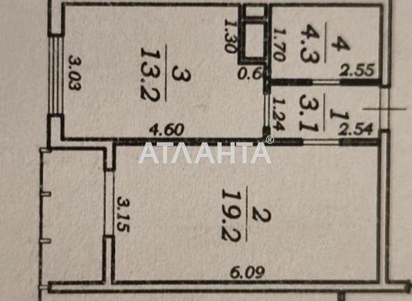 1-комнатная квартира по адресу ул. Сахарова (площадь 44 м²) - Atlanta.ua - фото 8