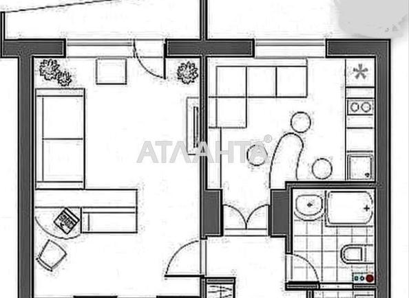 1-кімнатна квартира за адресою вул. Заболотного ак. (площа 34 м²) - Atlanta.ua - фото 5