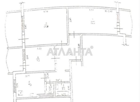 3-rooms apartment apartment by the address st. Dnepropetr dor Semena Paliya (area 73 m²) - Atlanta.ua - photo 22