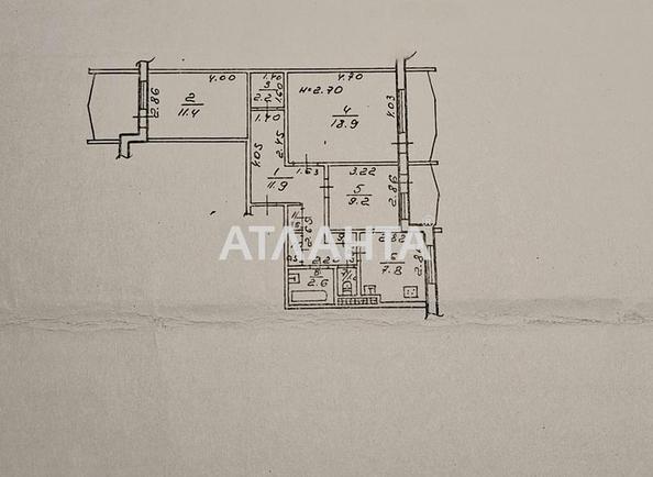 3-кімнатна квартира за адресою Добровольського пр. (площа 71 м²) - Atlanta.ua - фото 6
