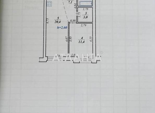 1-кімнатна квартира за адресою вул. Карла Мікльоша (площа 45,5 м²) - фото 11 1-кімнатна квартира за адресою вул. Карла Мікльоша (площа 45,5 м²) - Atlanta.ua - фото 11